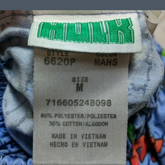 Marvel The Hulk kid boys scrub set shirt pants - Picture 5 of 5